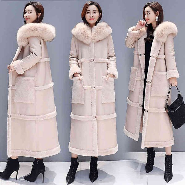 fur thick faux cotton coat women autumn winter korean quality keep warm thicken long autumn womans jacket f1072, Black
fur thick faux cotton coat women autumn winter korean quality keep warm thicken long autumn womans jacket f1072, Black