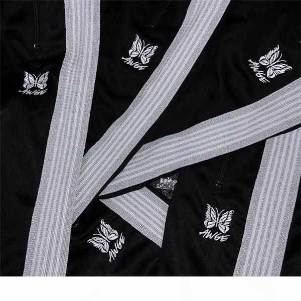 needles x awge fashion sweatpants asap rocky butterfly embroidered side stripe men women long pants drawstring pants high street, Black
needles x awge fashion sweatpants asap rocky butterfly embroidered side stripe men women long pants drawstring pants high street, Black