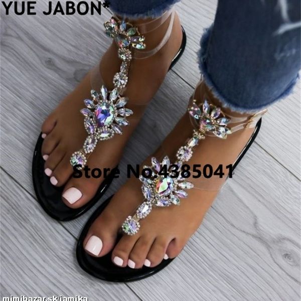shoes woman women rhinestones chains flat thong crystal flip flops gladiator sandals 43 y200405, Black
shoes woman women rhinestones chains flat thong crystal flip flops gladiator sandals 43 y200405, Black