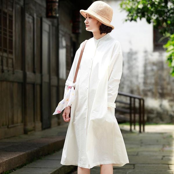 fairynatural autumn spring 2021 new women single breasted shirt dresses simple ladies cardigan loose casual stand collar dress1, Black;gray
fairynatural autumn spring 2021 new women single breasted shirt dresses simple ladies cardigan loose casual stand collar dress1, Black;gray