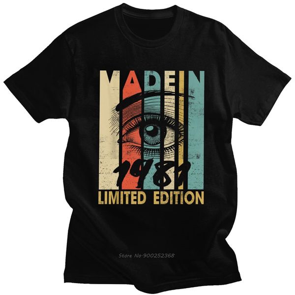стильная мужская ретро, сделанные в 1981 limited edition с коротким рукавом хлопок тридцать девятым 39 лет день рождения подарочные дизайн
стильная мужская ретро, сделанные в 1981 limited edition с коротким рукавом хлопок тридцать девятым 39 лет день рождения подарочные дизайн