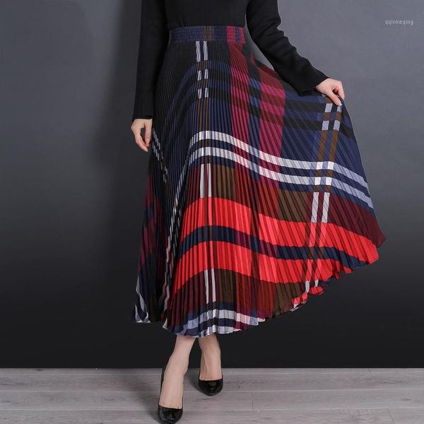 new fashion skirt women plaid long pleated skirts womens saias long faldas vintage women summer elegant pleated skirt1, Black
new fashion skirt women plaid long pleated skirts womens saias long faldas vintage women summer elegant pleated skirt1, Black