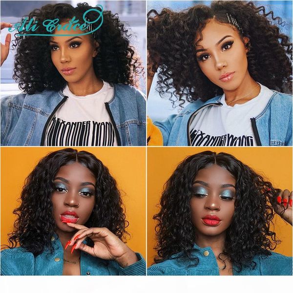 ali grace brazilian wavy curly wig 10inch lace part lace front wigs wavy human hair wigs with baby hair wigs, Black
ali grace brazilian wavy curly wig 10inch lace part lace front wigs wavy human hair wigs with baby hair wigs, Black