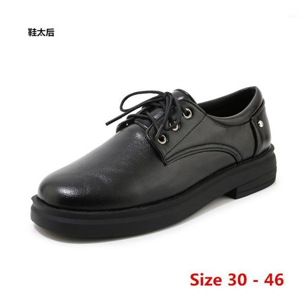 ladies pumps square low mid heels woman casual shoes leather lace up office women shoes small big size 30 - 461, Black
ladies pumps square low mid heels woman casual shoes leather lace up office women shoes small big size 30 - 461, Black