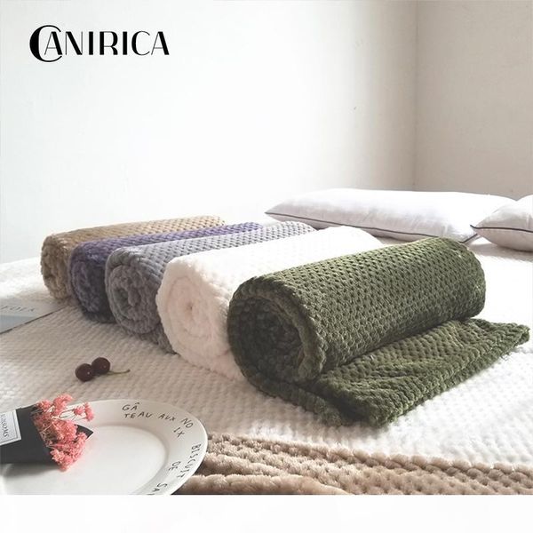 canirica solid color blanket mesh coral fleece blanket home sofa bed warm fluff office winter decoration
canirica solid color blanket mesh coral fleece blanket home sofa bed warm fluff office winter decoration