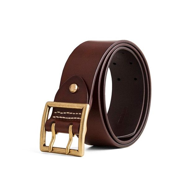 aetoo plant tanning cow leather pure copper double-pin buckle belt, male retro fashion belt, personality trend belt, Black;brown
aetoo plant tanning cow leather pure copper double-pin buckle belt, male retro fashion belt, personality trend belt, Black;brown