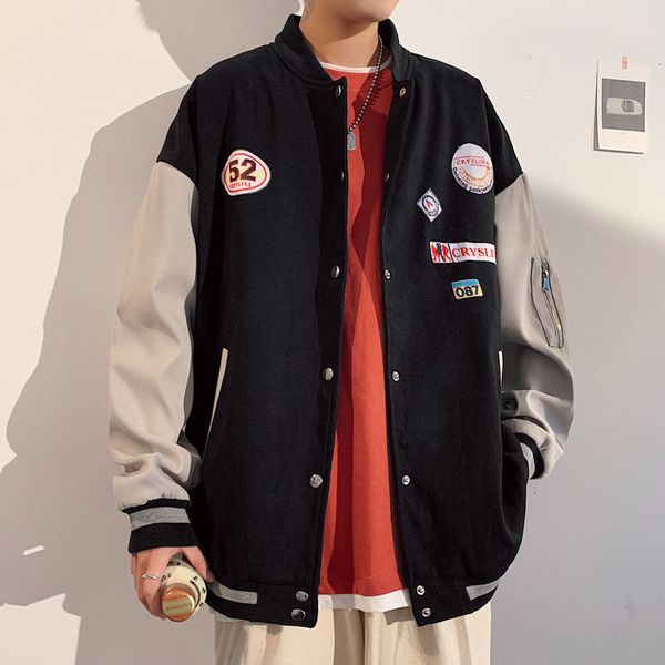 spring 2021 men's new fall size m-5xl seam student uniform school jacket young 59m3, Black;brown
spring 2021 men's new fall size m-5xl seam student uniform school jacket young 59m3, Black;brown