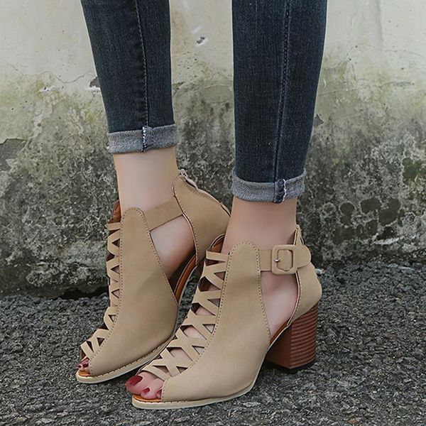 summer sandals women 2021 new block heels high heels sandals luxury shoes women designers peep toe sandalia feminina, Black
summer sandals women 2021 new block heels high heels sandals luxury shoes women designers peep toe sandalia feminina, Black