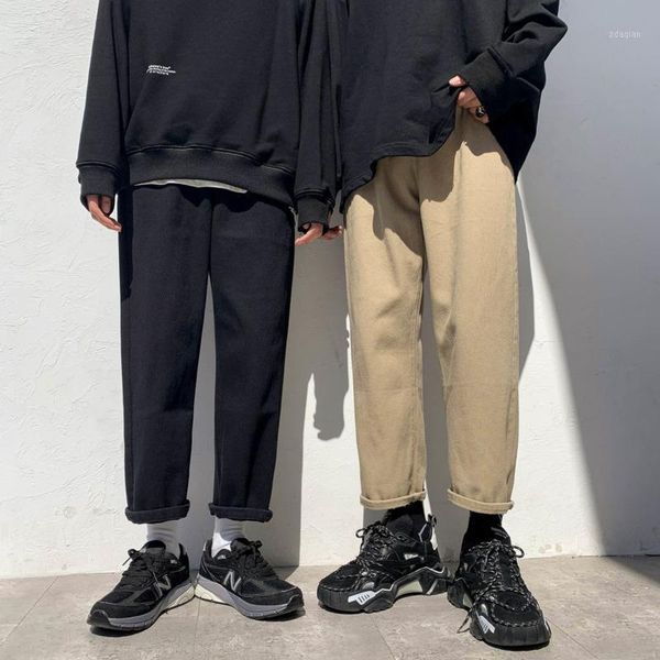 autumn straight jeans men's fashion solid color retro drawstring jeans men streetwear loose hip-hop korean denim trousers mens1, Blue
autumn straight jeans men's fashion solid color retro drawstring jeans men streetwear loose hip-hop korean denim trousers mens1, Blue