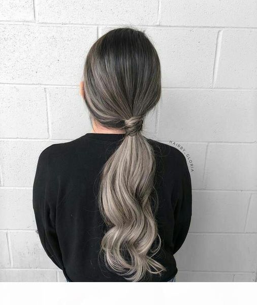 woman girl grandma grey hair ponytail linen silver grey color aoki ponytail band party harajuku lifelike ponytails body wave, Black
woman girl grandma grey hair ponytail linen silver grey color aoki ponytail band party harajuku lifelike ponytails body wave, Black