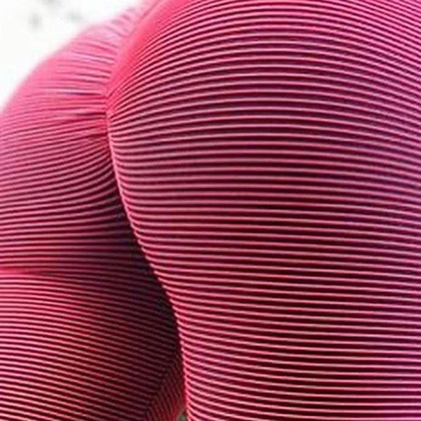 high waist leggings women fitness gym fold sports pants elastic legggin slim hip push up female workout yoga tights, White;red 
high waist leggings women fitness gym fold sports pants elastic legggin slim hip push up female workout yoga tights, White;red