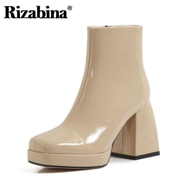 boots rizabina genuine leather woman ankle fashion platform zipper high heel winter shoes short boot footwear size 34-401, Black
boots rizabina genuine leather woman ankle fashion platform zipper high heel winter shoes short boot footwear size 34-401, Black