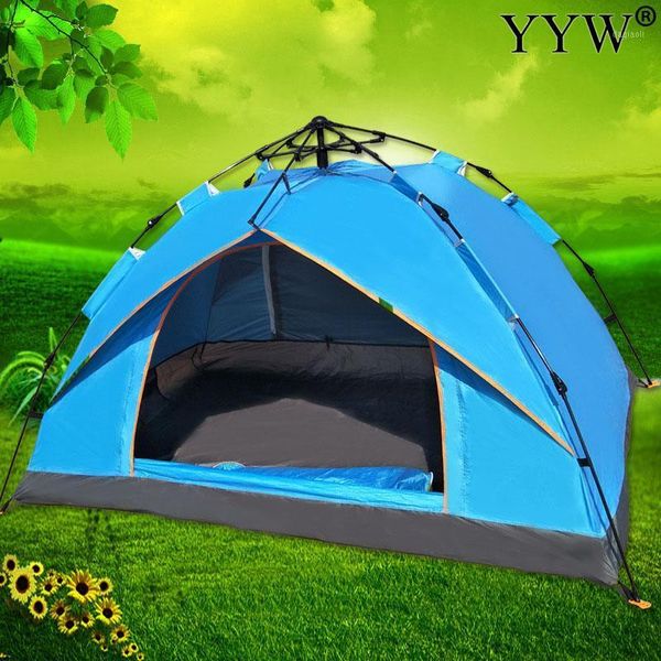 full automatic camping tent 3-4 person family tent double layer instant setup protable backpacking for hiking travel1
full automatic camping tent 3-4 person family tent double layer instant setup protable backpacking for hiking travel1