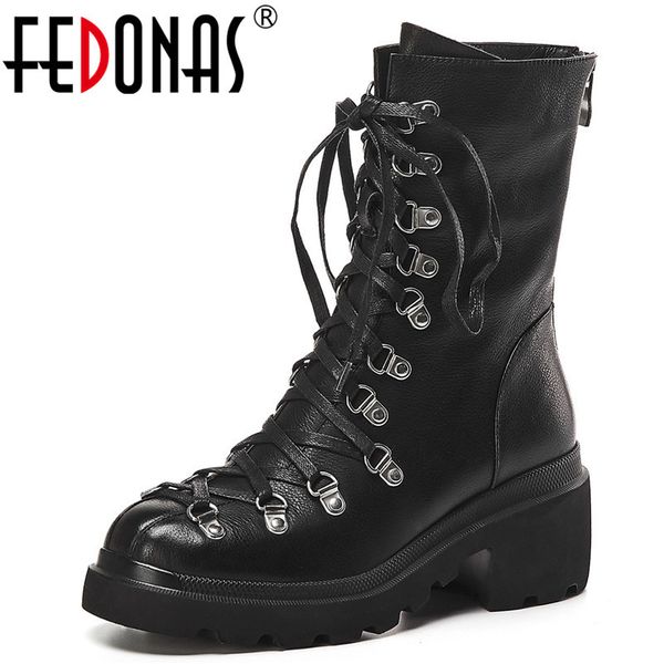 fedonas motorcycle women winter party basic shoes woman genuine leather short cross-tied back zipper ankle boots q1104, Black
fedonas motorcycle women winter party basic shoes woman genuine leather short cross-tied back zipper ankle boots q1104, Black