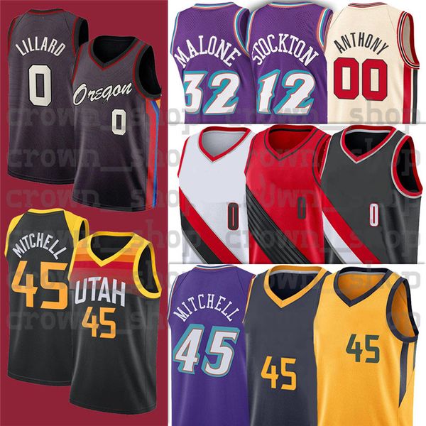 45 donovan 0 damian mitchell 27 rudy men gobert lillard 12 john 32 karl stockton malone ncaa basketball jerseys, Black;red
45 donovan 0 damian mitchell 27 rudy men gobert lillard 12 john 32 karl stockton malone ncaa basketball jerseys, Black;red