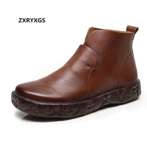 boots zxryxgs brand for women classic retro ankle soft sole comfortable shoes genuine leather1, Black
boots zxryxgs brand for women classic retro ankle soft sole comfortable shoes genuine leather1, Black