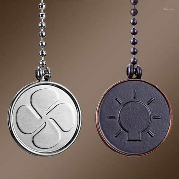 ceiling fan pull chain, 2 pieces light bulb & fan shaped pull chains , durable and no rust, pulls with connector1
ceiling fan pull chain, 2 pieces light bulb & fan shaped pull chains , durable and no rust, pulls with connector1