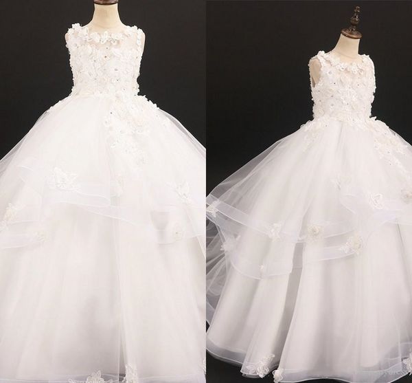 ruffles ball gown flower girl dresses cap sleeve jewel hand made flowers lace applique crystal layers girls pageant dress robes de fête, White;blue
ruffles ball gown flower girl dresses cap sleeve jewel hand made flowers lace applique crystal layers girls pageant dress robes de fête, White;blue