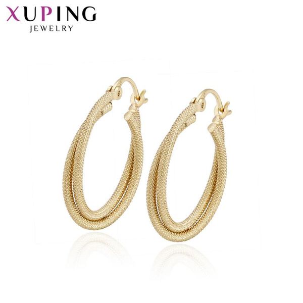 xuping trendy jewelry earring for women girls light yellow gold color plated new design hoop earring christmas gifts 93726, Golden;silver
xuping trendy jewelry earring for women girls light yellow gold color plated new design hoop earring christmas gifts 93726, Golden;silver