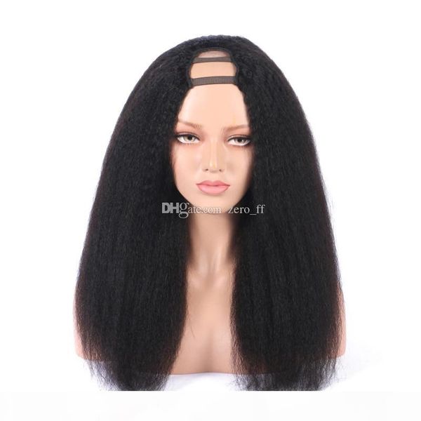 kinky straight u part wig 150 density italian yaki middle part human hair wigs for women brazilian remy hair full end, Black;brown
kinky straight u part wig 150 density italian yaki middle part human hair wigs for women brazilian remy hair full end, Black;brown