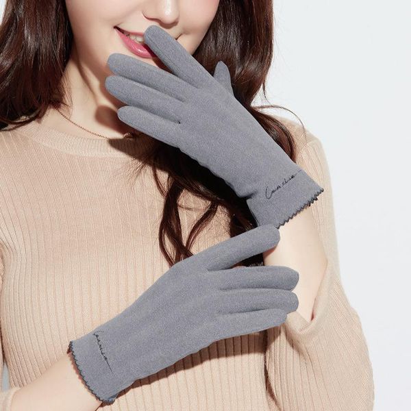 new autumn and winter women thin keep warm touch screen gloves fashion elegant female letter embroidery soft elasticity gloves, Blue;gray
new autumn and winter women thin keep warm touch screen gloves fashion elegant female letter embroidery soft elasticity gloves, Blue;gray