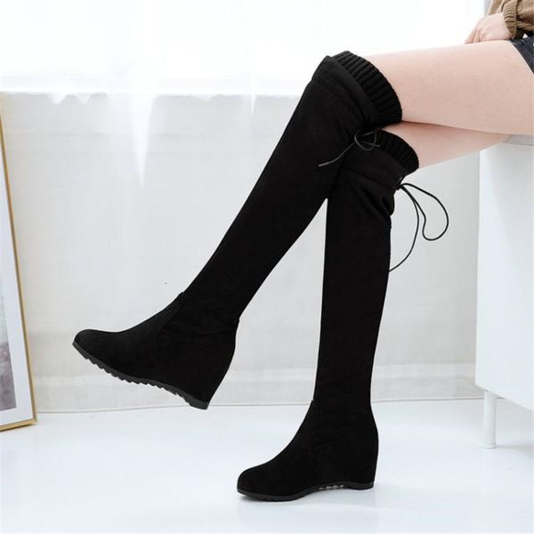 winter 2021 new women fashionable hidden heel boot thigh high boots for woman shoes more 34-43 xgy3, Black
winter 2021 new women fashionable hidden heel boot thigh high boots for woman shoes more 34-43 xgy3, Black