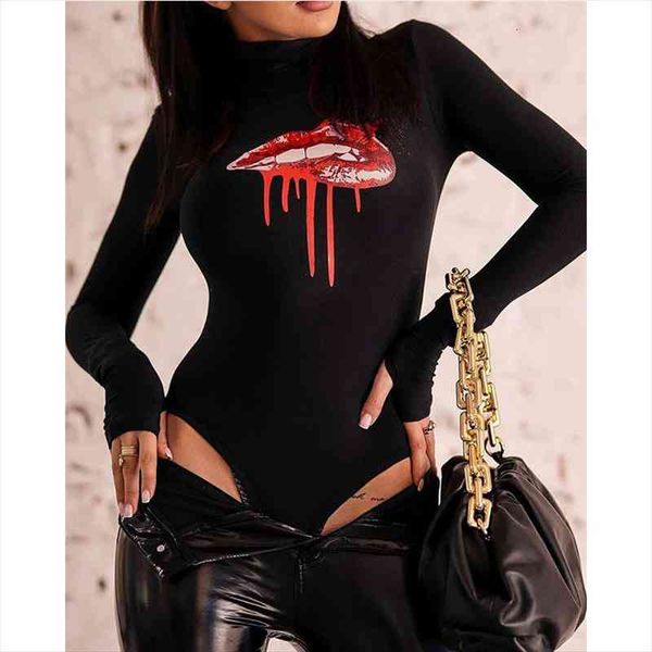 lips women bodysuits spring cartoon print rompers women jumpsuit casual long sleeve turtleneck overalls lady jumpsuit, Black;white
lips women bodysuits spring cartoon print rompers women jumpsuit casual long sleeve turtleneck overalls lady jumpsuit, Black;white