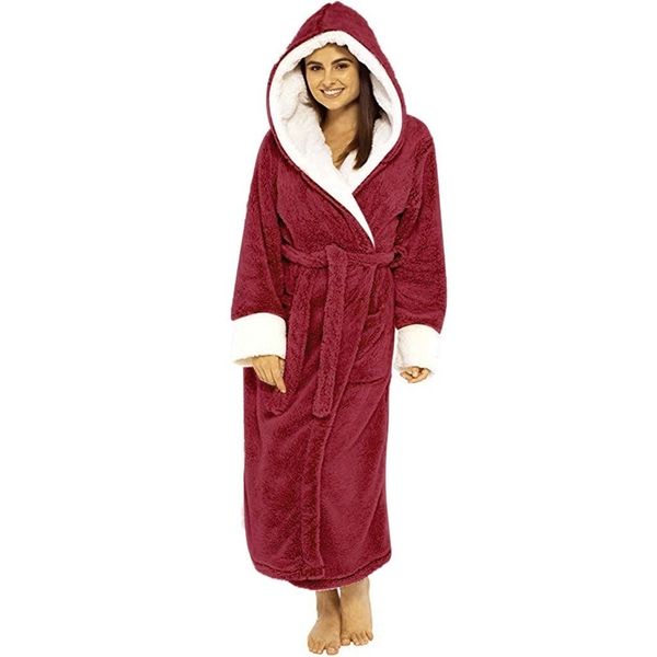 women winter plush lengthened shawl home clothes long sleeved bathrobe warm bath robes robe coat c50 y200429, Black;red
women winter plush lengthened shawl home clothes long sleeved bathrobe warm bath robes robe coat c50 y200429, Black;red