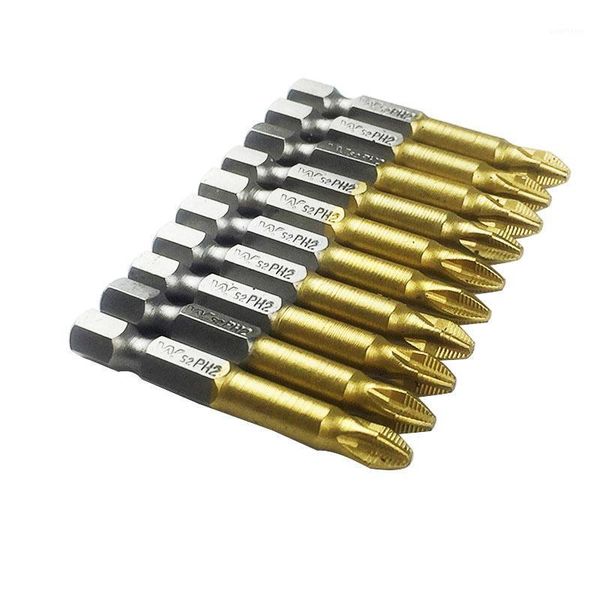 titanium coated ph2 slip bits electric screwdriver bits 1/4" hex shank for repair work 50mm1
titanium coated ph2 slip bits electric screwdriver bits 1/4" hex shank for repair work 50mm1
