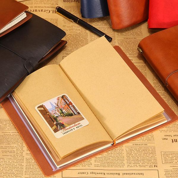 kraft paper notebook account book dot journal diary memo blank page stationery, Purple;pink
kraft paper notebook account book dot journal diary memo blank page stationery, Purple;pink