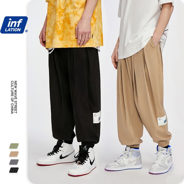 inflation jogger streetwear harem windbreaker baggy elastic waist men casual pants 3015s20 201109, Black
inflation jogger streetwear harem windbreaker baggy elastic waist men casual pants 3015s20 201109, Black