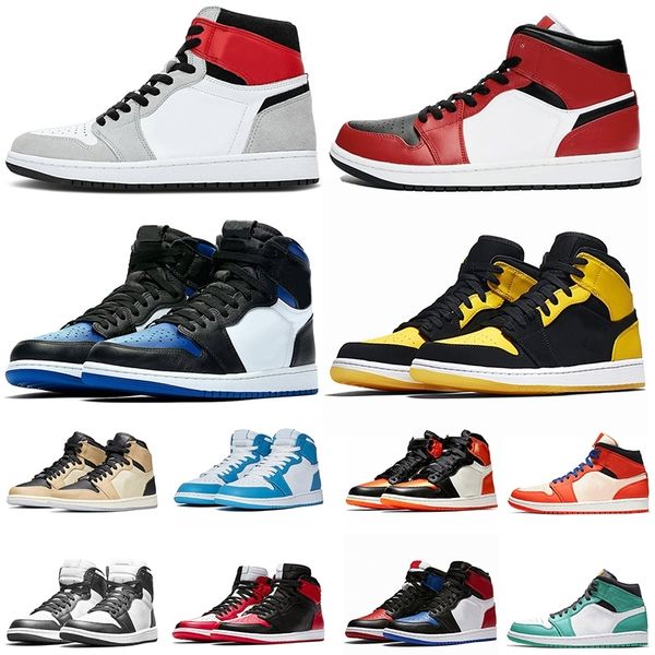 selling jumpman 1 high og light smoke grey womens mens basketball shoes 1s game royal 90 unc with blue mark designer sneakers
selling jumpman 1 high og light smoke grey womens mens basketball shoes 1s game royal 90 unc with blue mark designer sneakers