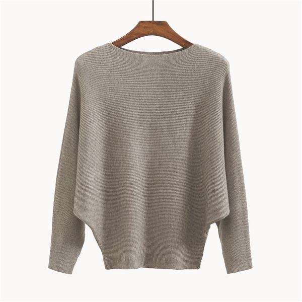 women's sweaters and pullovers coat batwing sleeves loose cashmere sweatershirt slash neck female wool knitted brand jumpers 201223, White;black
women's sweaters and pullovers coat batwing sleeves loose cashmere sweatershirt slash neck female wool knitted brand jumpers 201223, White;black