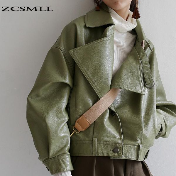 loose pu leather batwing sleeve vintage leather jacket street casual outwear ladies biker coat multicolor biker jacket, Black
loose pu leather batwing sleeve vintage leather jacket street casual outwear ladies biker coat multicolor biker jacket, Black
