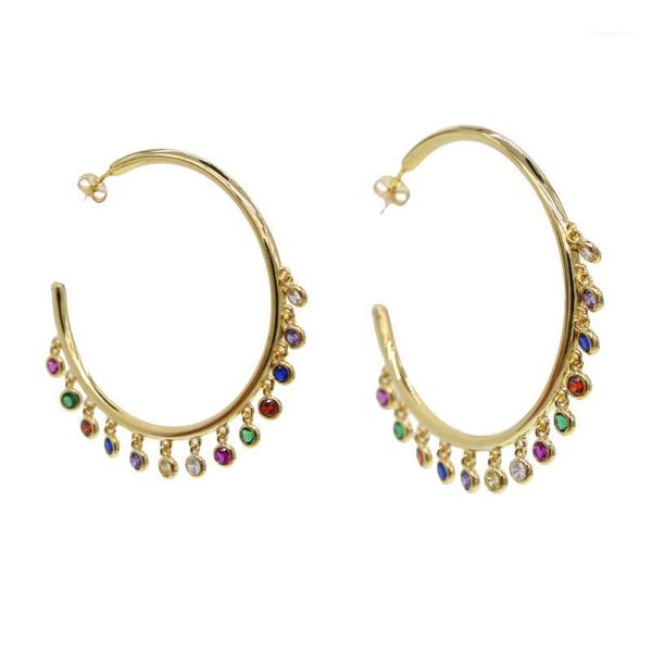 new fashion multiple round rainbow cz charm earrings jewelry gorgeous gold color circle hoop chandelier earrings for women1, Golden;silver
new fashion multiple round rainbow cz charm earrings jewelry gorgeous gold color circle hoop chandelier earrings for women1, Golden;silver