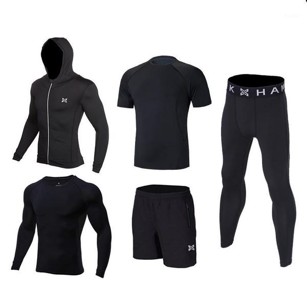 running sets 2021 reflective mens sports set quick dry basketball jogging tights compression suit yoga gym fitness clothes1, Black;blue
running sets 2021 reflective mens sports set quick dry basketball jogging tights compression suit yoga gym fitness clothes1, Black;blue