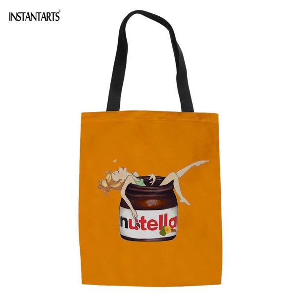 instantarts новых девушек смазливой мультфильм печать nutella женщина белье tote сумка casual сумки складной эко сумка путешествие beachbag
instantarts новых девушек смазливой мультфильм печать nutella женщина белье tote сумка casual сумки складной эко сумка путешествие beachbag
