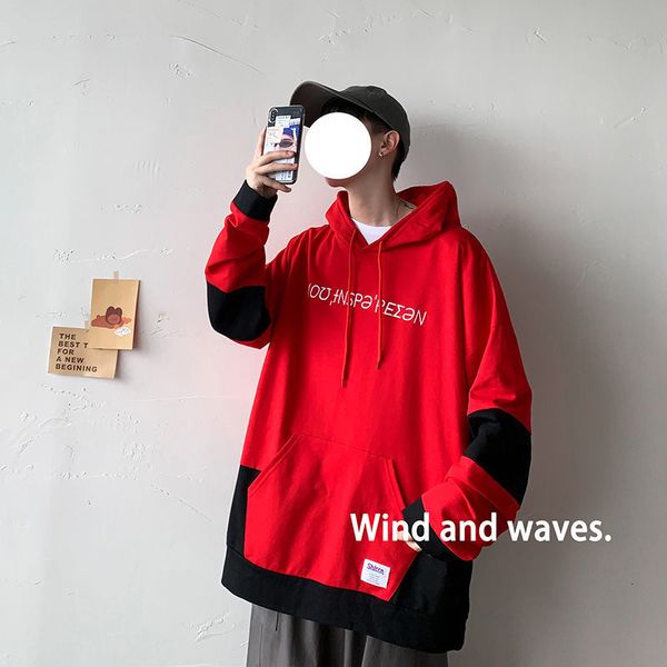 male spring 2021 and winter thin new letter printed hoodie young men's clothes lbn9, Black
male spring 2021 and winter thin new letter printed hoodie young men's clothes lbn9, Black