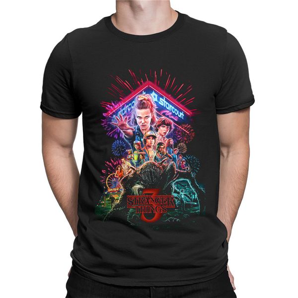 sport new summer t-shirt stranger things men season 3 t-shirt men women 3d print stranger things t shirt hipster tees