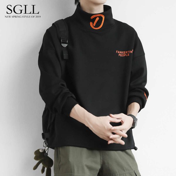 cashmere sweater men's fashion ins korean version trendy couple autumn and winter loose high collar bottoming shirt fried street coat, Black
cashmere sweater men's fashion ins korean version trendy couple autumn and winter loose high collar bottoming shirt fried street coat, Black