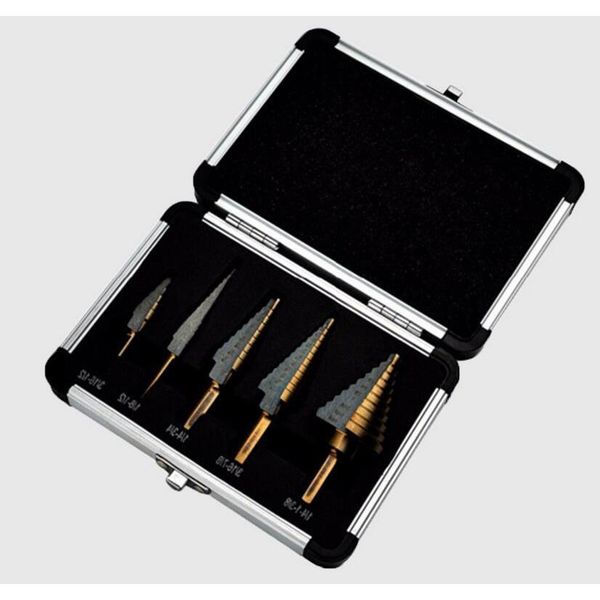5pcs step cone drill set drill bits for metal tool box hole cutters power cones hss high speed steel m wmtjba sports2010
5pcs step cone drill set drill bits for metal tool box hole cutters power cones hss high speed steel m wmtjba sports2010