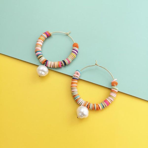 hoop & huggie arrive bohemian style big earrings colorful beads round circle earring for women fashion boho jewelry 2021 bijoux, Golden;silver
hoop & huggie arrive bohemian style big earrings colorful beads round circle earring for women fashion boho jewelry 2021 bijoux, Golden;silver