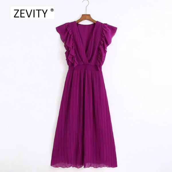 zevity new women v neck solid color cascading ruffles pleated midi dress female elastic waist vestidos chic party dresses ds40611, Black;gray
zevity new women v neck solid color cascading ruffles pleated midi dress female elastic waist vestidos chic party dresses ds40611, Black;gray
