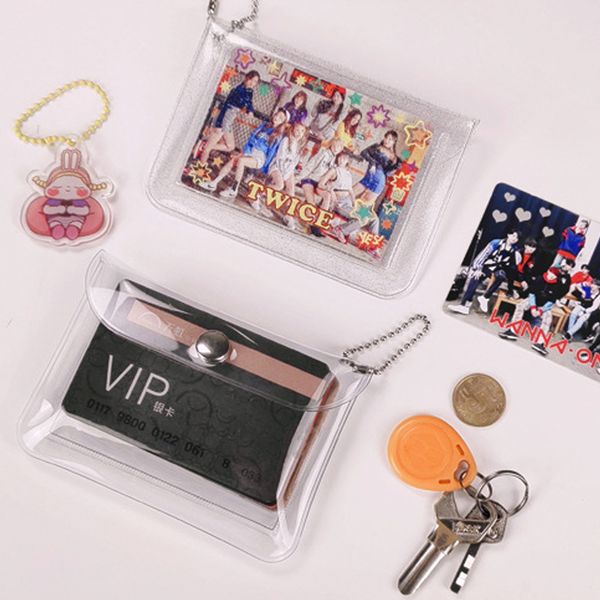 mini lipstick storage bag bus card earphone key card holder coin purse transparent pvc waterproof wallet, Red;black
mini lipstick storage bag bus card earphone key card holder coin purse transparent pvc waterproof wallet, Red;black