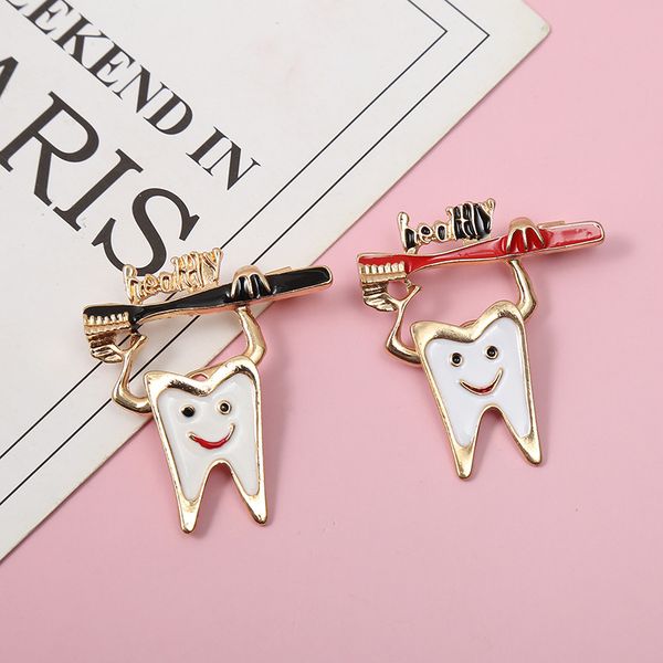 enamel tooth toothbrush brooches women alloy silver color tooth healthy dentist brooch pins new year gifts, Blue
enamel tooth toothbrush brooches women alloy silver color tooth healthy dentist brooch pins new year gifts, Blue
