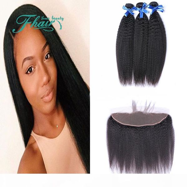 9a brazilian kinky straight hair with frontals 4pcs lot 13x4 lace frontal closure with hair italian coarse yaki 3bundles with frontals, Black
9a brazilian kinky straight hair with frontals 4pcs lot 13x4 lace frontal closure with hair italian coarse yaki 3bundles with frontals, Black