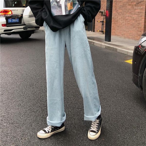 corduroy slacks qiu dong han edition straight canister of tall waist loose wide-legged pants1, Black;white
corduroy slacks qiu dong han edition straight canister of tall waist loose wide-legged pants1, Black;white