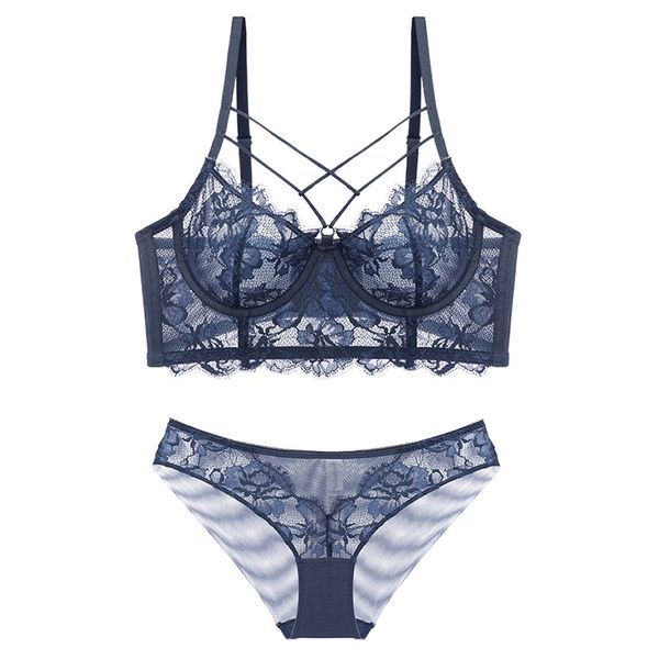 2021 fashion embroidery lace bras and panty sets for women thin transparent underwear set blue lingerie plus size b c d cup, Red;black
2021 fashion embroidery lace bras and panty sets for women thin transparent underwear set blue lingerie plus size b c d cup, Red;black