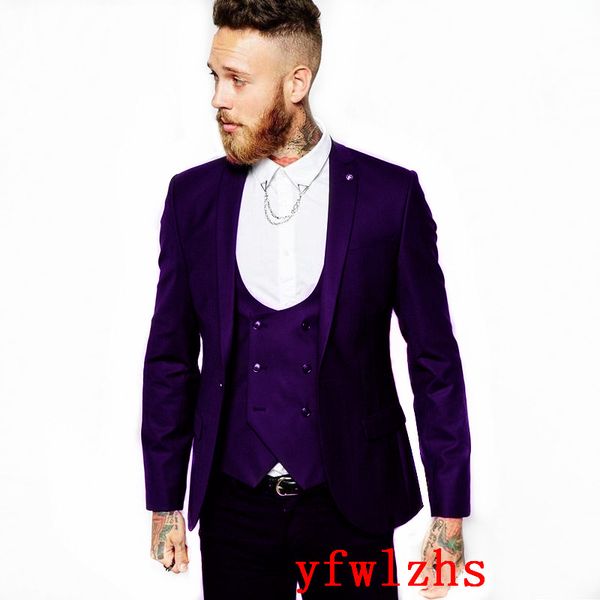 classic wedding tuxedos peak lapel slim fit suits for men groomsmen suit three pieces prom formal suits (jacket+pants+vest+tie) w384, Black;gray
classic wedding tuxedos peak lapel slim fit suits for men groomsmen suit three pieces prom formal suits (jacket+pants+vest+tie) w384, Black;gray