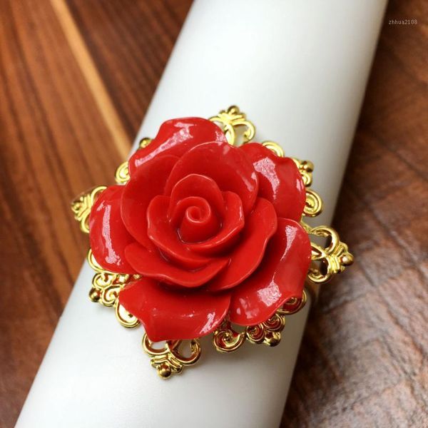 wholesale- 50pieces red rose flower decor gold napkin ring holder hoops romantic nice looking weeding party table decoration1
wholesale- 50pieces red rose flower decor gold napkin ring holder hoops romantic nice looking weeding party table decoration1